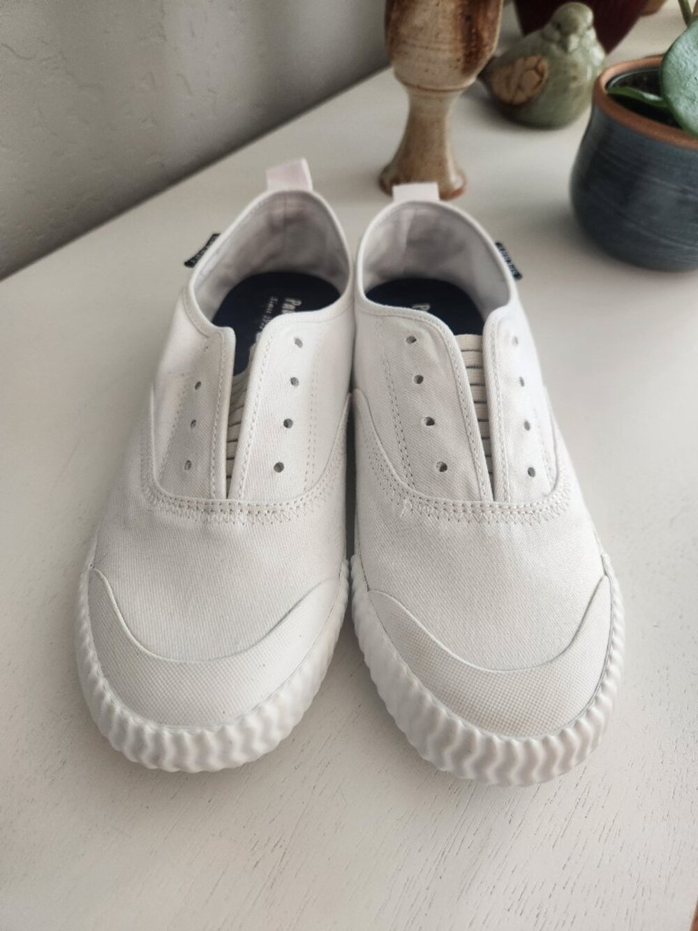 Paul Sperry Seaside Top-Sider Slip-on Canvas Tennis Shoes | Size 7